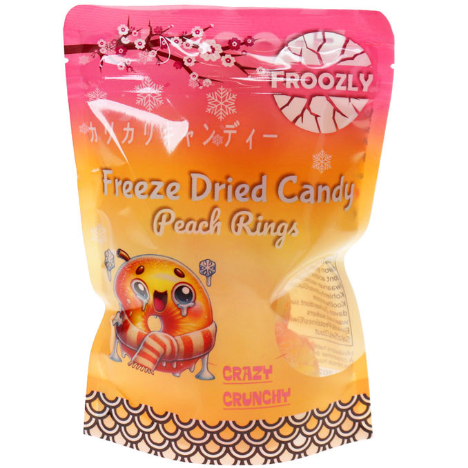 Froozly Gefriergetrocknete Pfirsichringe