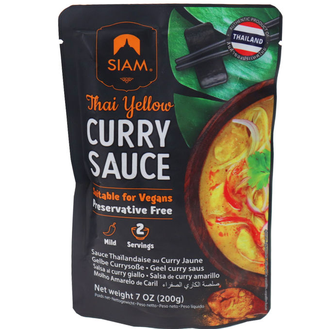 deSIAM Gelbe Curry Soße