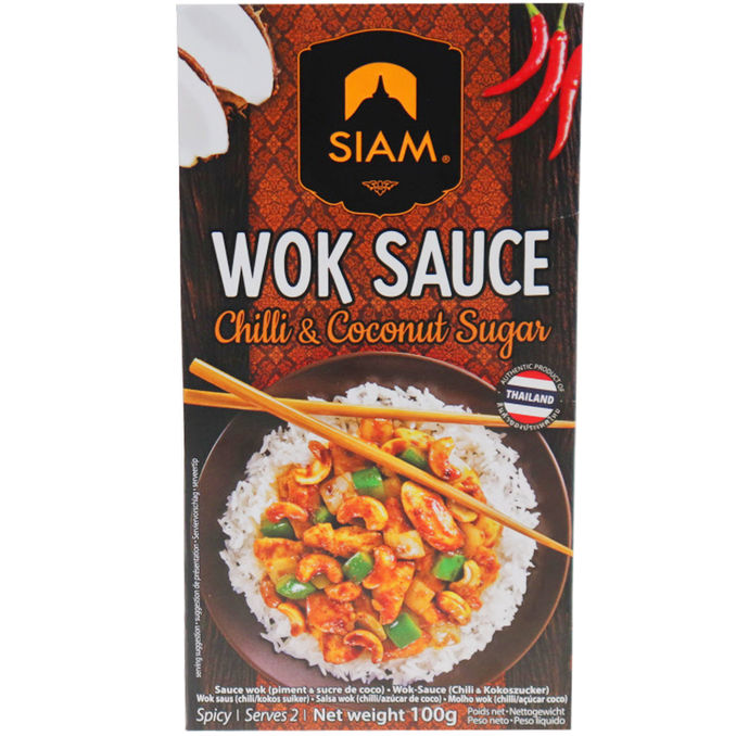 deSIAM Wok Sauce Chilli & Coconut 