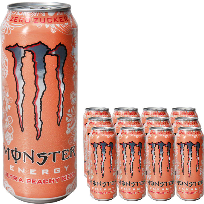 Monster Energy Ultra Peachy Keen, 12er Pack (EINWEG) zzgl. Pfand