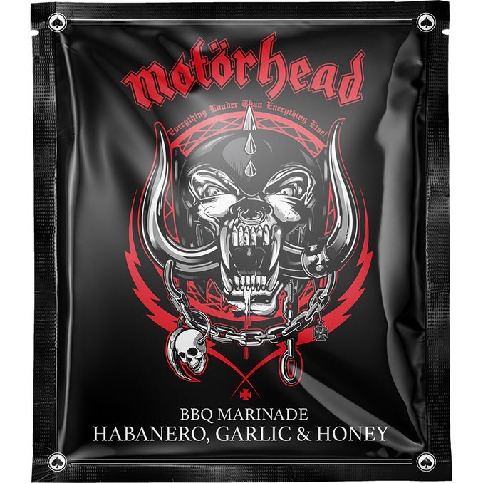 Motörhead BBQ Habanero, Garlic & Honey Marinade