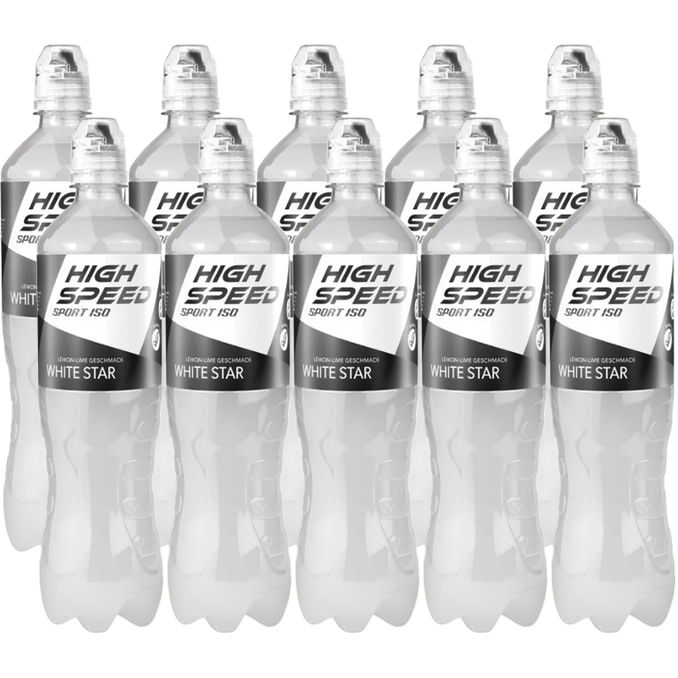 HIGH SPEED Iso-Getränk Lemon & Lime, 10er Pack (EINWEG) zzgl. Pfand