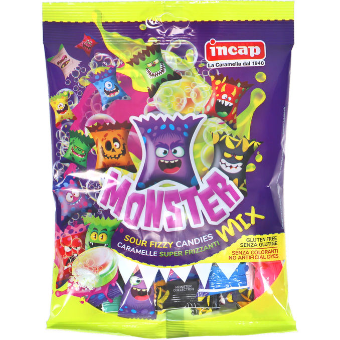 Incap Godis Mix Monster Sour Fizzy