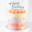 GoodBake Cake Topper "Happy Birthday"