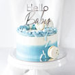 GoodBake Cake Topper "Hello Baby"