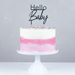 GoodBake Cake Topper "Hello Baby"