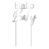 GoodBake Cake Topper "Hello Baby"