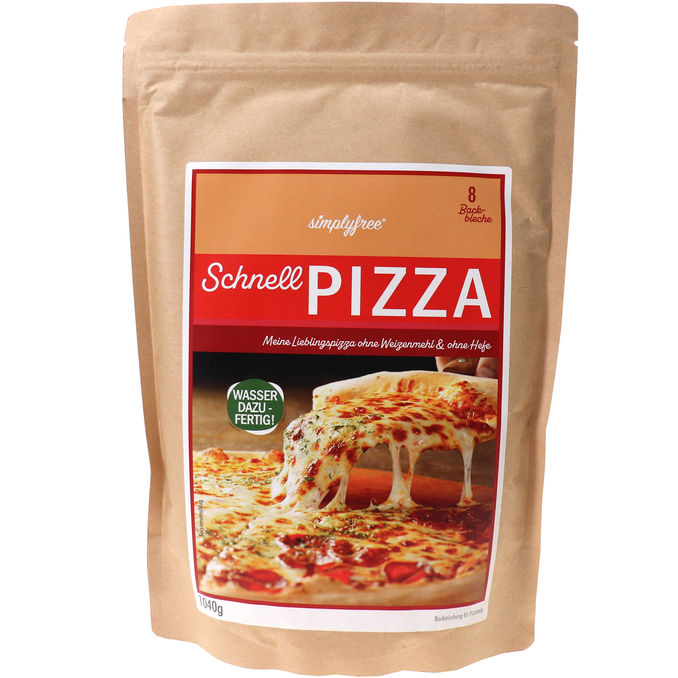 simplyfree High-Protein-Pizzateig