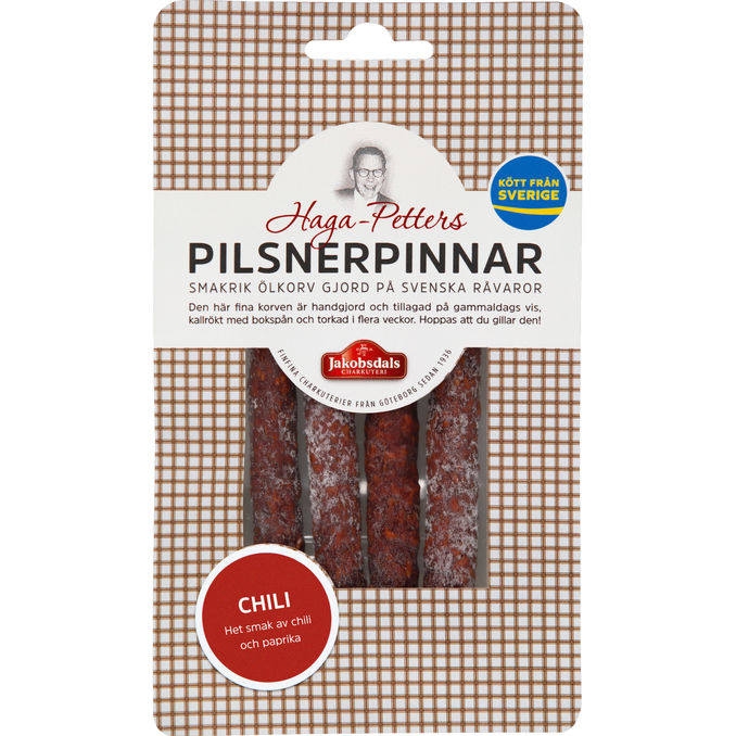Haga-Petters Salamisnacks Chili