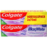 Mindestens haltbar bis: 31.08.2026 Colgate Zahncreme MaxWhite, 2er Pack