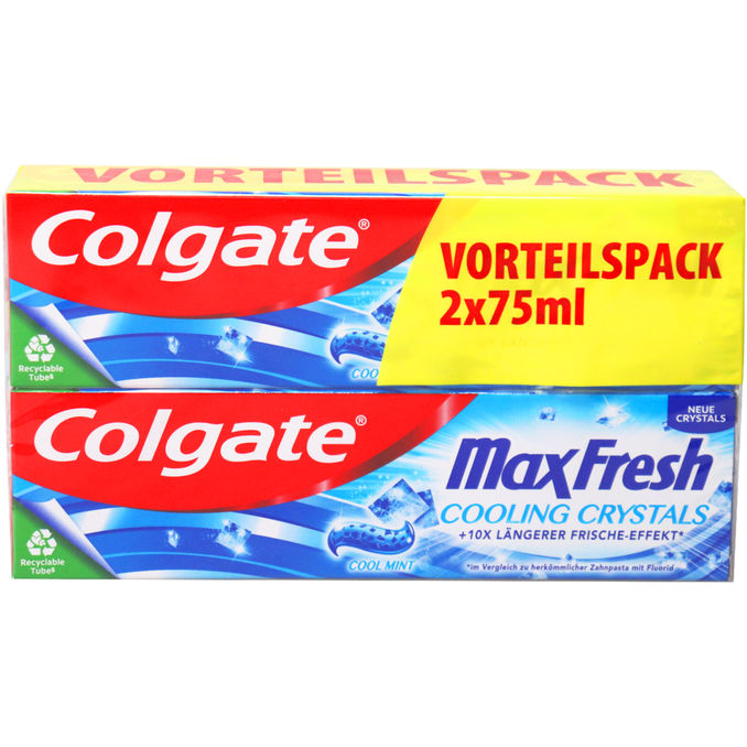 Colgate Zahncreme Cooling Crystals, 2er Pack