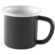 Sallys Emaille-Tasse Anthrazit