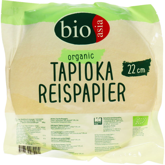 Bioasia BIO Tapioka Reispapier