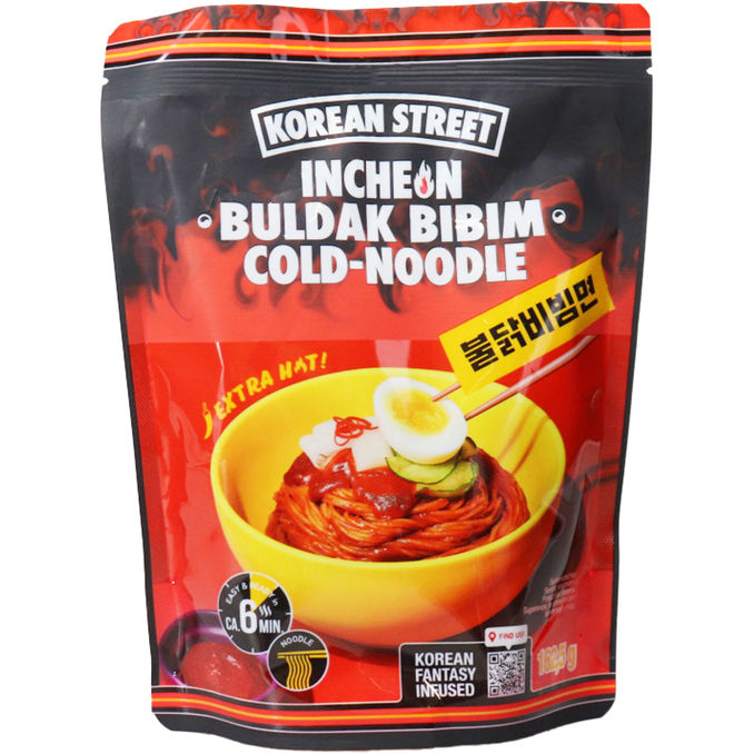 Korean Street Korean Noodles Buldak Bibim