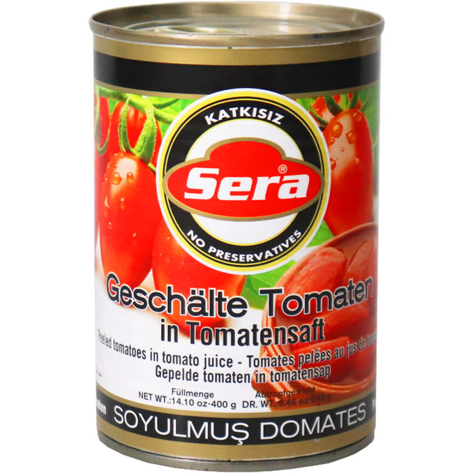 Sera Geschälte Tomaten in Tomatensaft