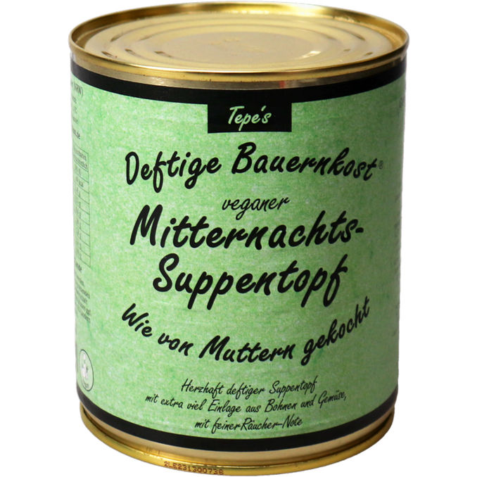 Deftige Bauernkost Mitternachtssuppe