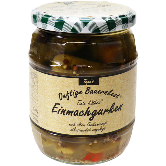 Deftige Bauernkost Einmachgurken