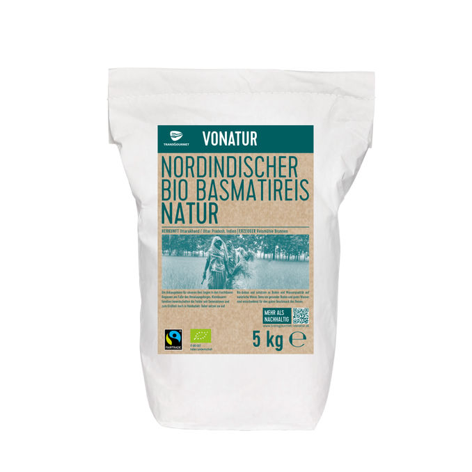 Vonatur BIO Basmati Vollreis