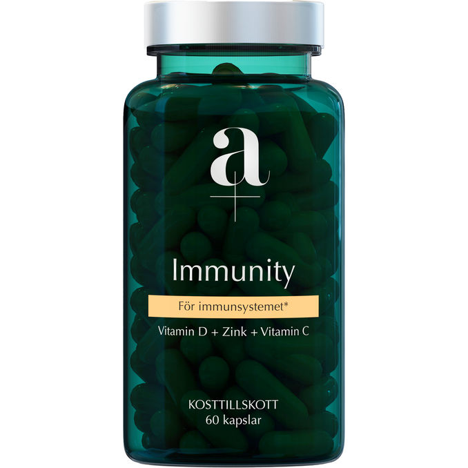 A+ Immunity Kosttilskud 60 Kapsler