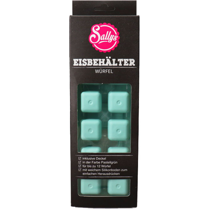 Sallys Eisbehälter für 12 Eiswürfel