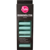 Sallys INFO:Stylischer Eisbehälter für 9 Eissticks – Pastellgrün