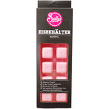 Sallys INFO:Stylischer Eisbehälter für 12 Eiswürfel – Pastellrosa