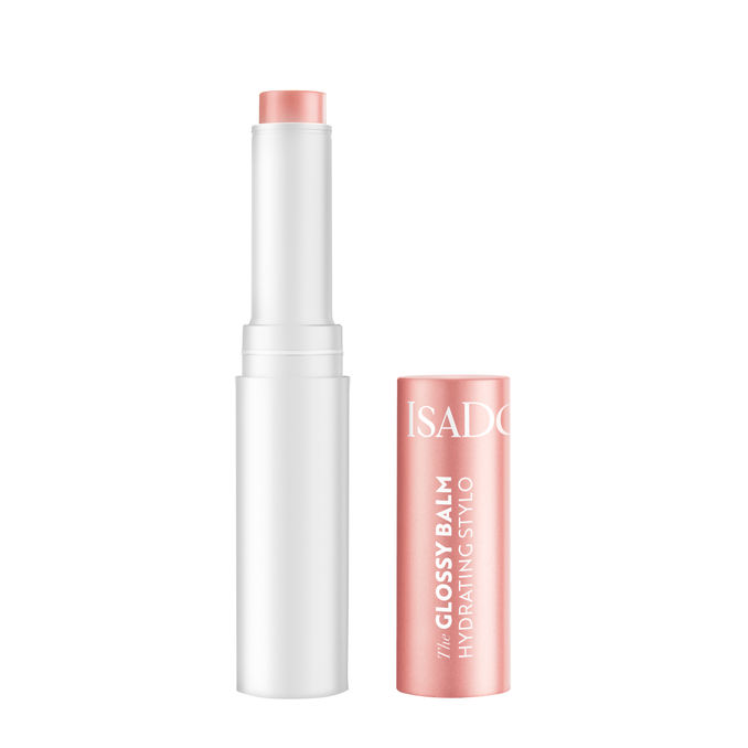 IsaDora Glossy Balm Hydrating Pink Silk