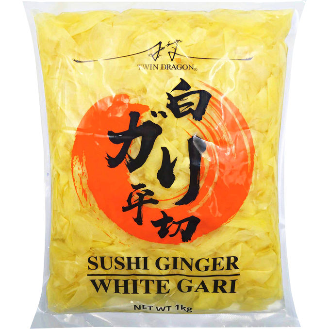 TWIN DRAGON Sushi Ingefära White Gari