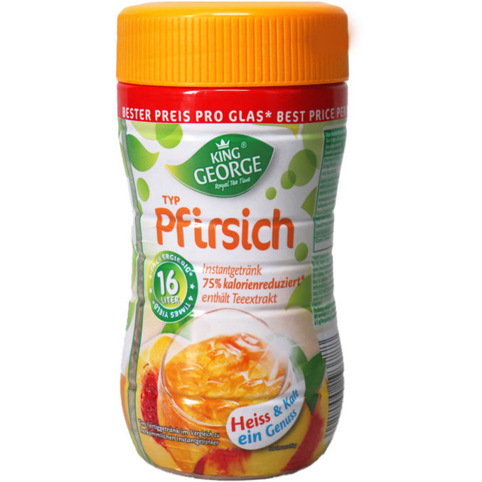 KING GEORGE Instant-Tee Pfirsich