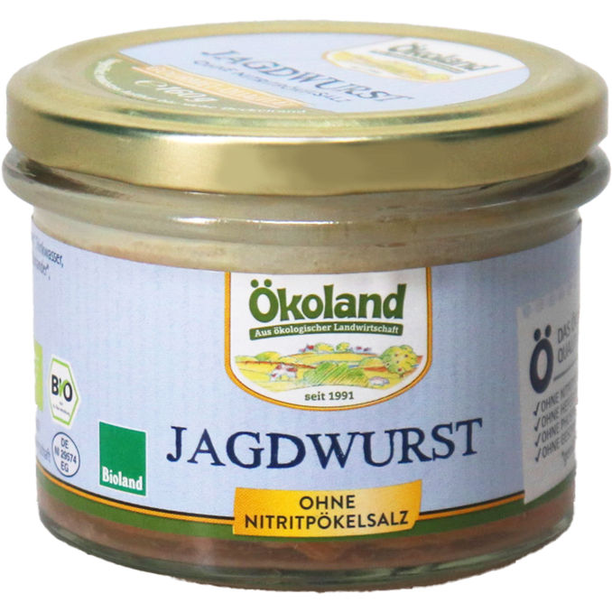 Ökoland BIO Jagdwurst