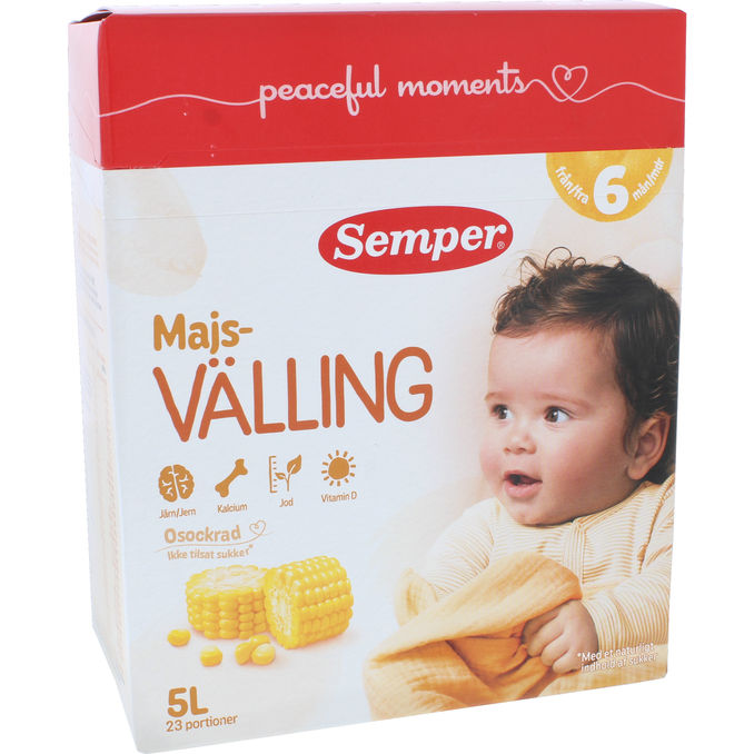 Semper Majsvælling 725 g