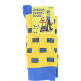 Svensk husman Sverige Flagga Strumpor Stl. 36-40