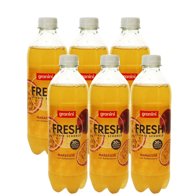 granini Maracuja-Schorle, 6er Pack (EINWEG) zzgl. Pfand
