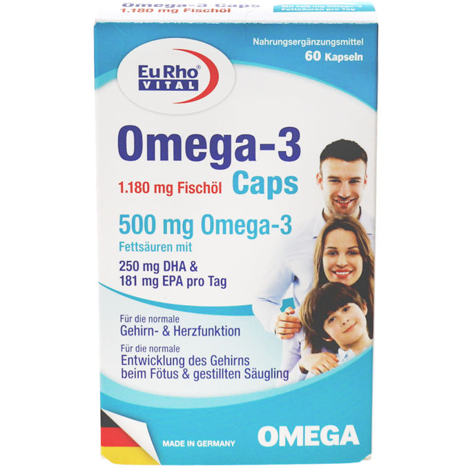 EuRho Vital Omega-3 Kapseln