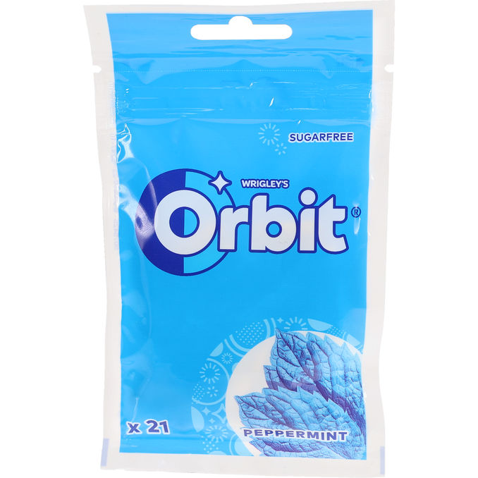 Orbit Tuggummi Peppermint Sockerfritt
