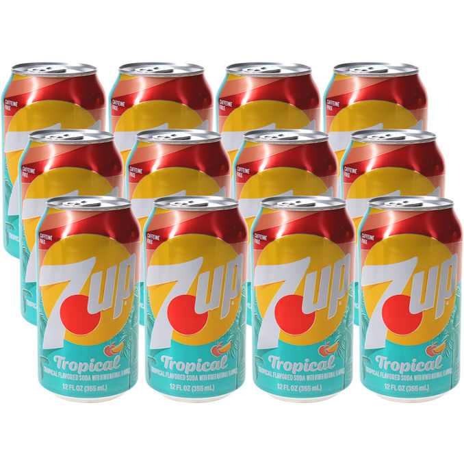 7Up Tropical, 12er Pack (EINWEG) zzgl. Pfand