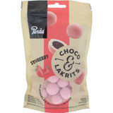 Panda Pan Choco Lakrits Straw 120g