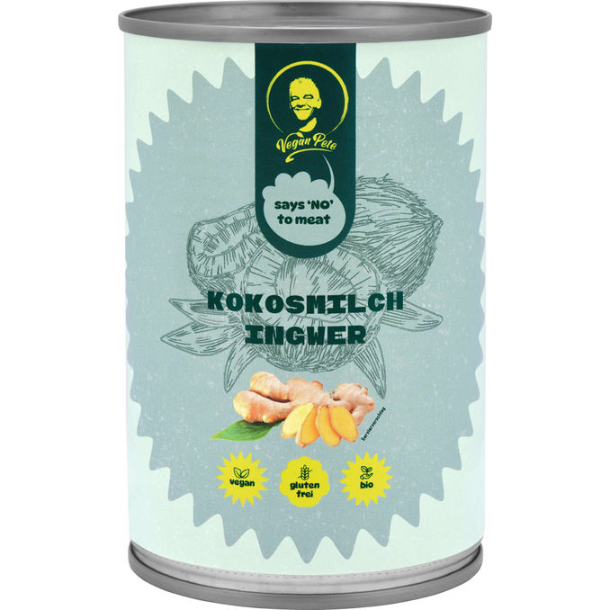 Vegan Pete BIO Kokosmilch Ingwer