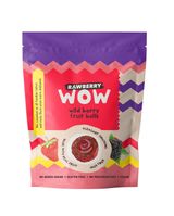 Mindestens haltbar bis: 05.08.2026 RAWBERRY WOW Fruchtbällchen Wildbeere