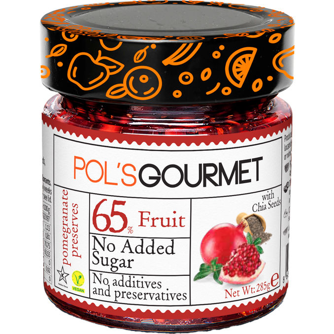 Pol's Gourmet Granatapfel-Konfitüre