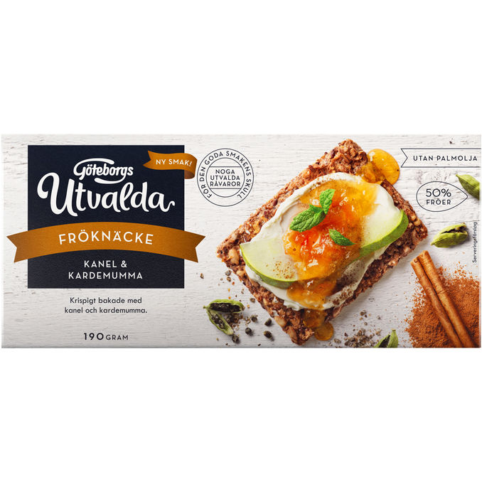 Göteborgs kex Frøknækbrød Kanel & Kardemomme