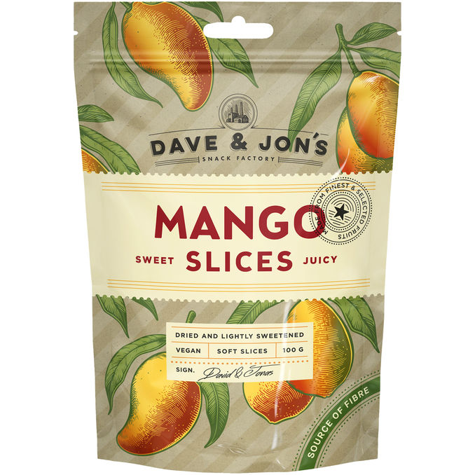 Dave & Jon's Tørret Mango