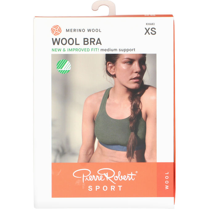 Pierre Robert Sport-BH Ull Khaki Stl. XS