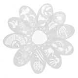 STARPAK Gesichtsbemalungsvorlagen Halloween 