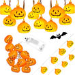 Verk Group Kürbis-Lichterkette Halloween