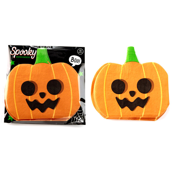 puckator Kürbis-Papierservietten Halloween