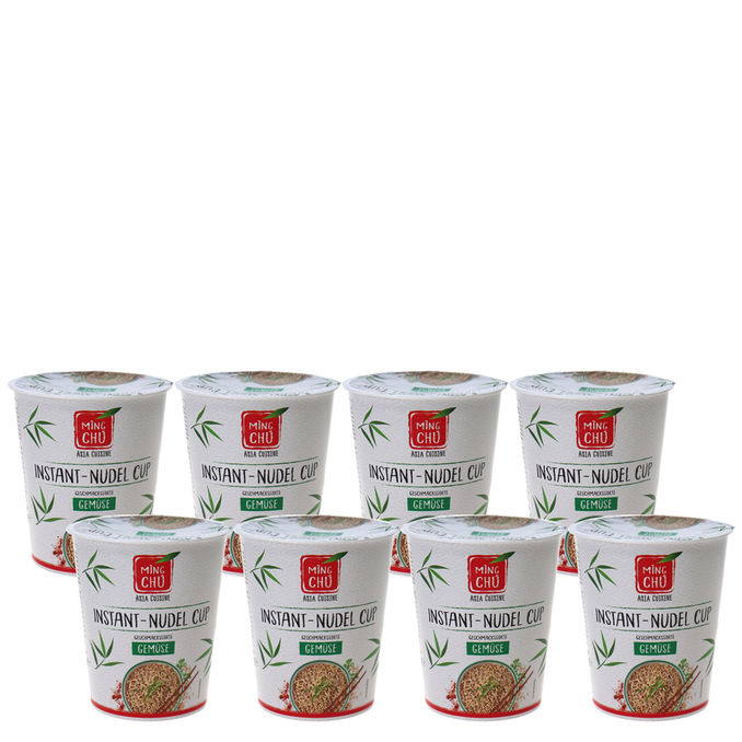 Ming CHU Instant Nudeln Gemüse, 8er Pack