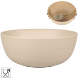 Zuperzozial Schale Boost aus Biokunststoff beige 23 cm