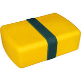 Zuperzozial Lunchbox aus Biokunststoff gelb