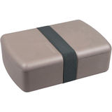 Zuperzozial Lunchbox Time-Out aus Biokunststoff braun 19 cm